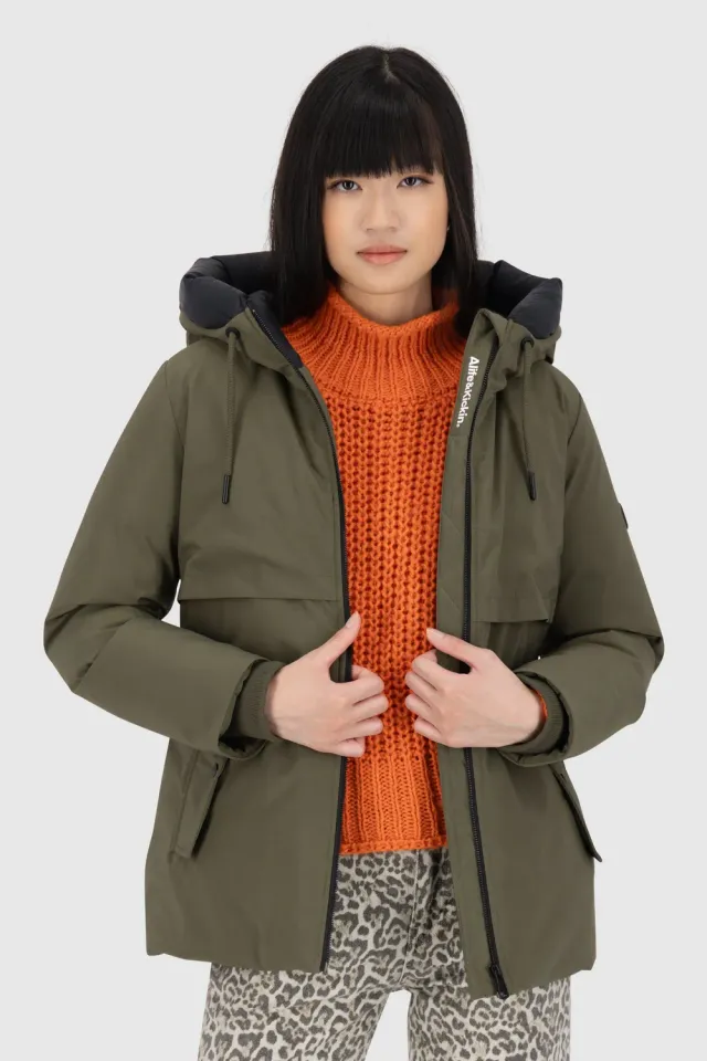 Alife & Kickin CicelyAK A Jacke Dunkelgrün Winter