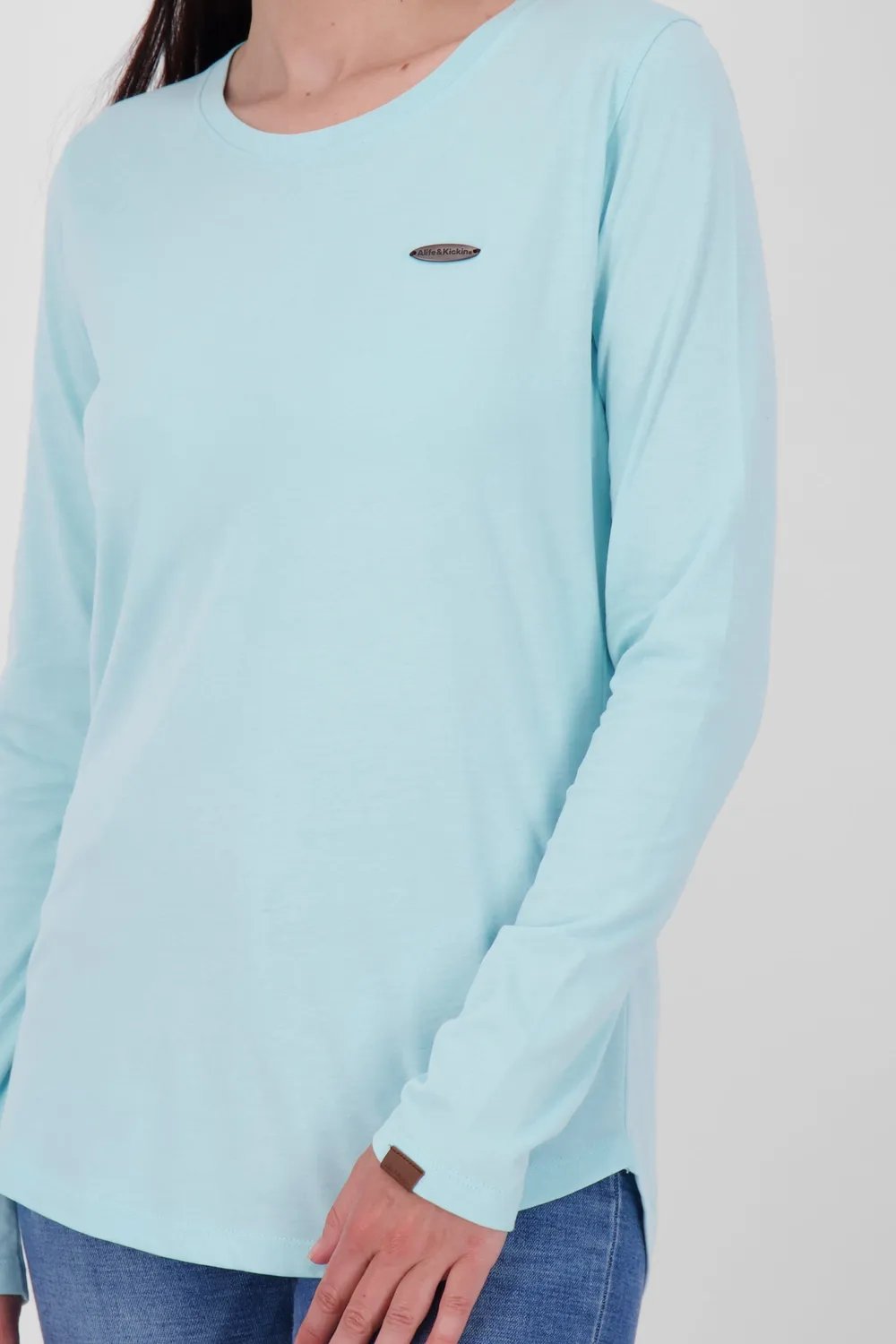 Alife & Kickin LeaAK A Longsleeve Hellblau Damen
