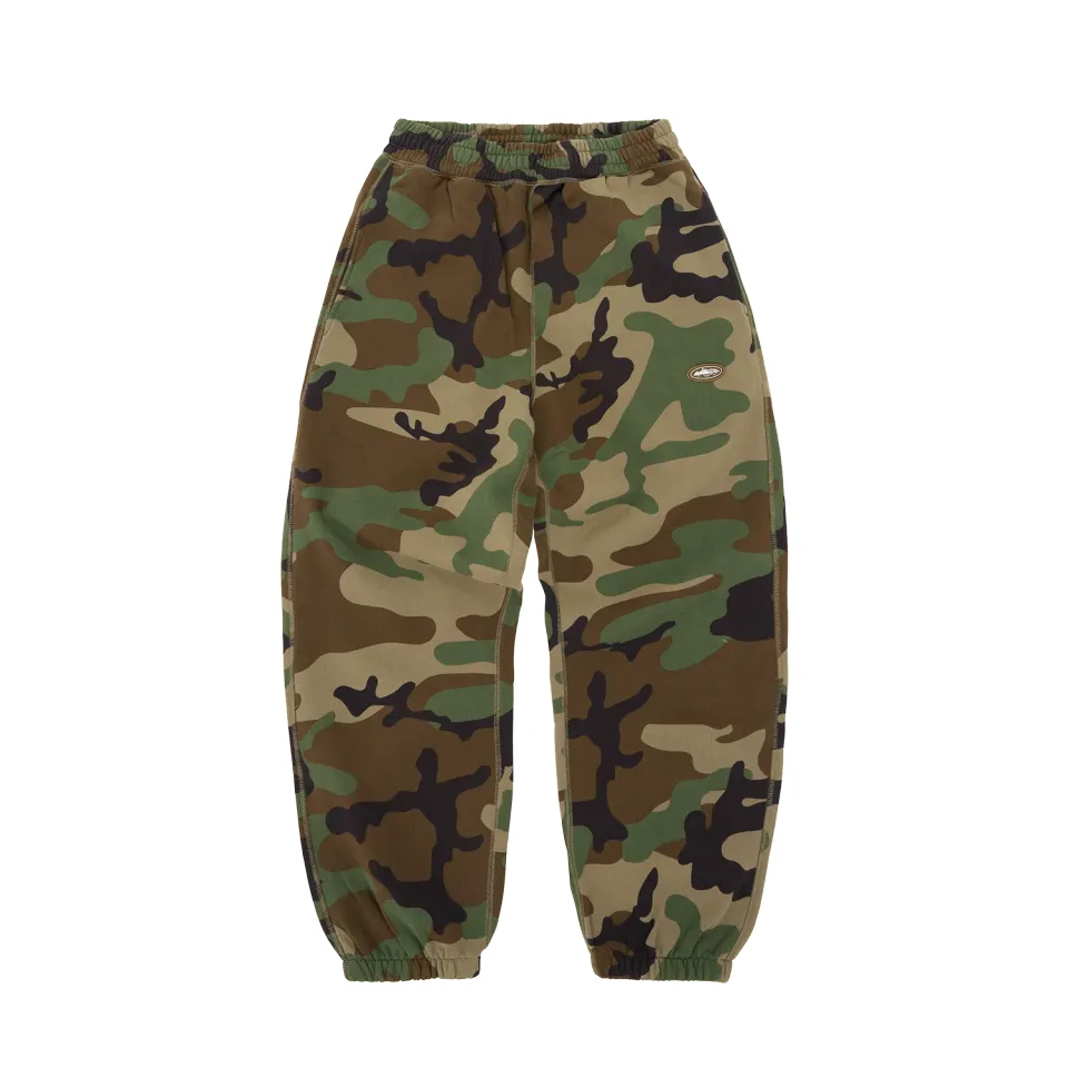 Corteiz Mini Island Sweatpant Woodland Camo