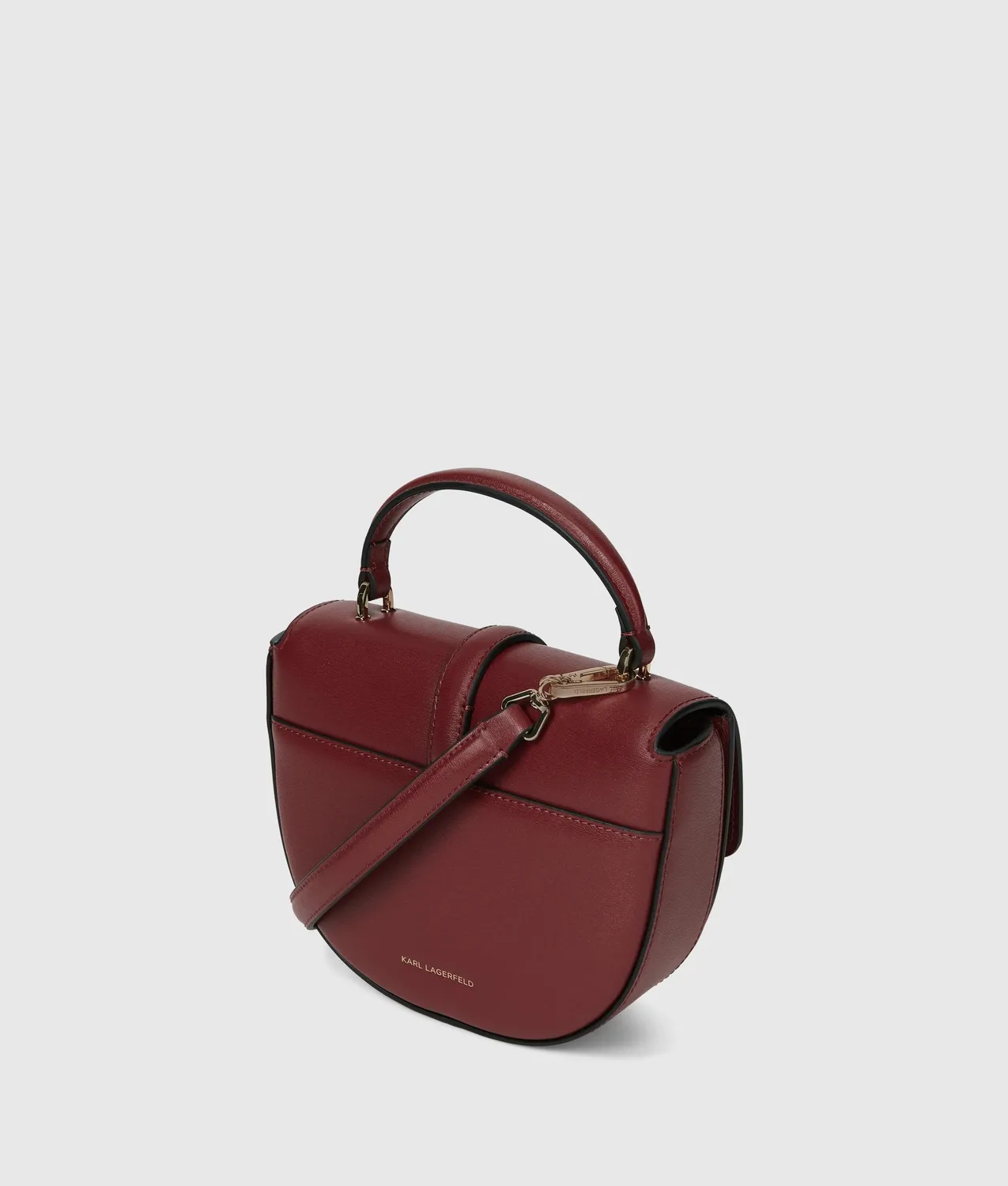 Karl Lagerfeld K/Autograph Top Handle Bag Leder Schwarz