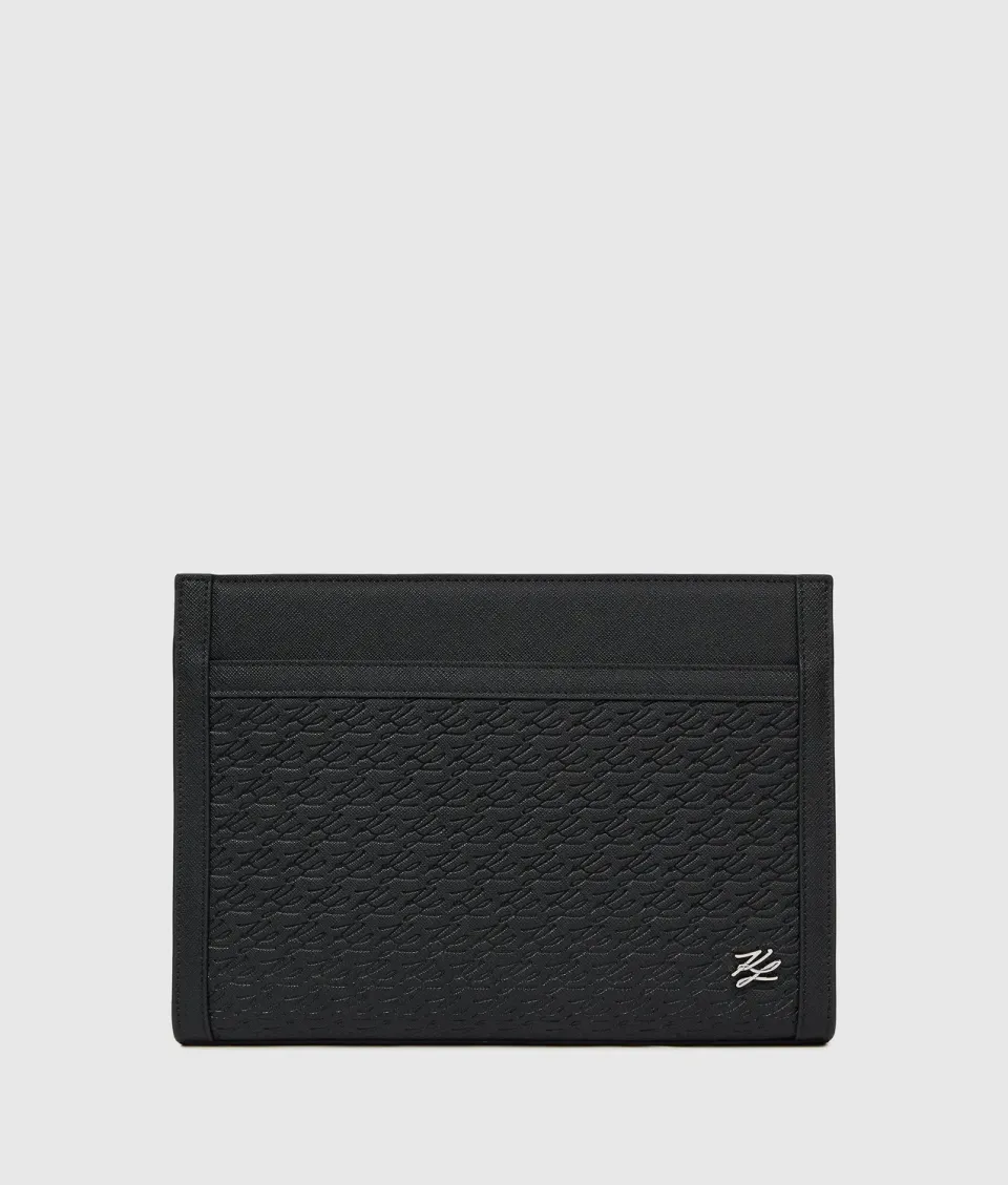 Karl Lagerfeld K/Panel Pouch Clutch Herren