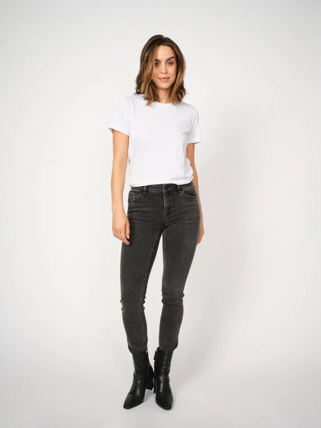 Mos Mosh MMVice Deluxe Jeans Grau Slim