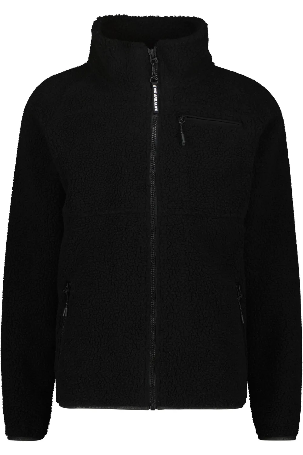 Alife & Kickin RocAK G Teddy Jacke Schwarz Gr. L warm