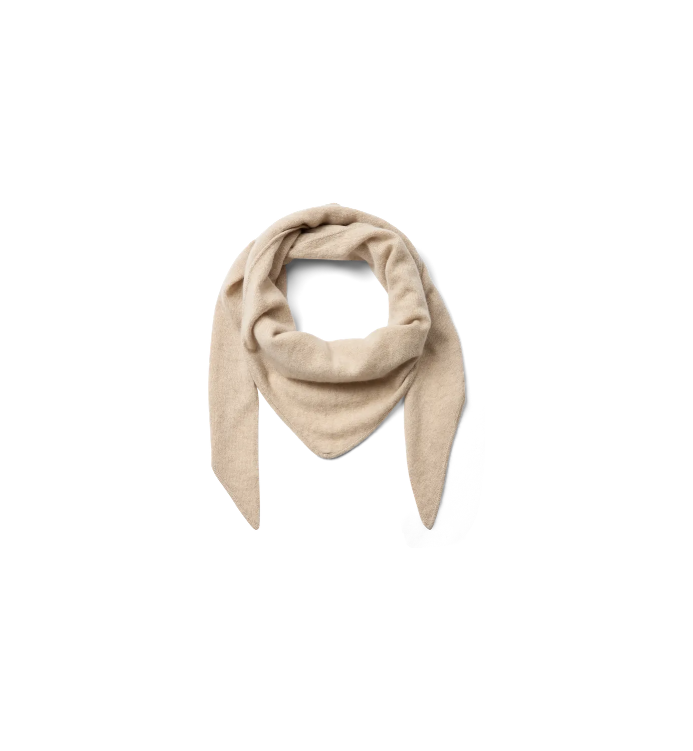 Mos Mosh MMEnata Cashmere Schal Oxford Tan Dreieck