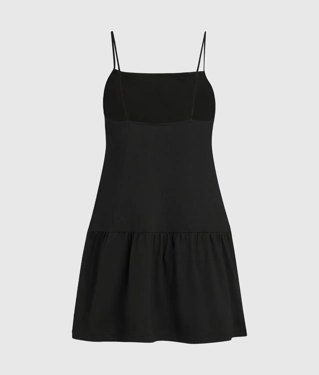 Karl Lagerfeld Signature jersey mini Strandkleid mit Karreeausschnitt