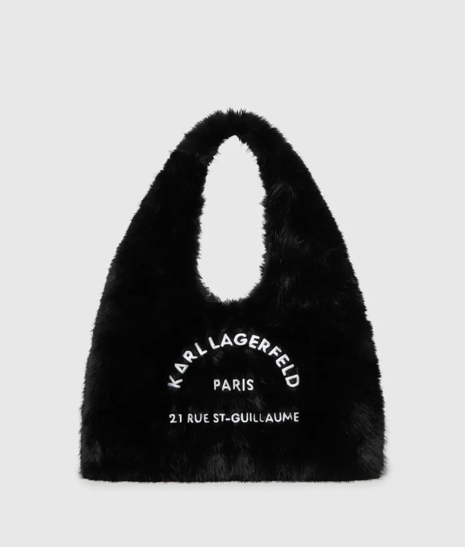 Karl Lagerfeld Rue St-Guillaume Hobo Plüsch