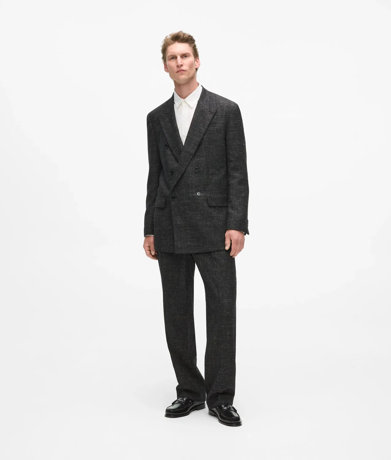 Karl Lagerfeld Classics Textured Suit Sakko Herren doppelreihig