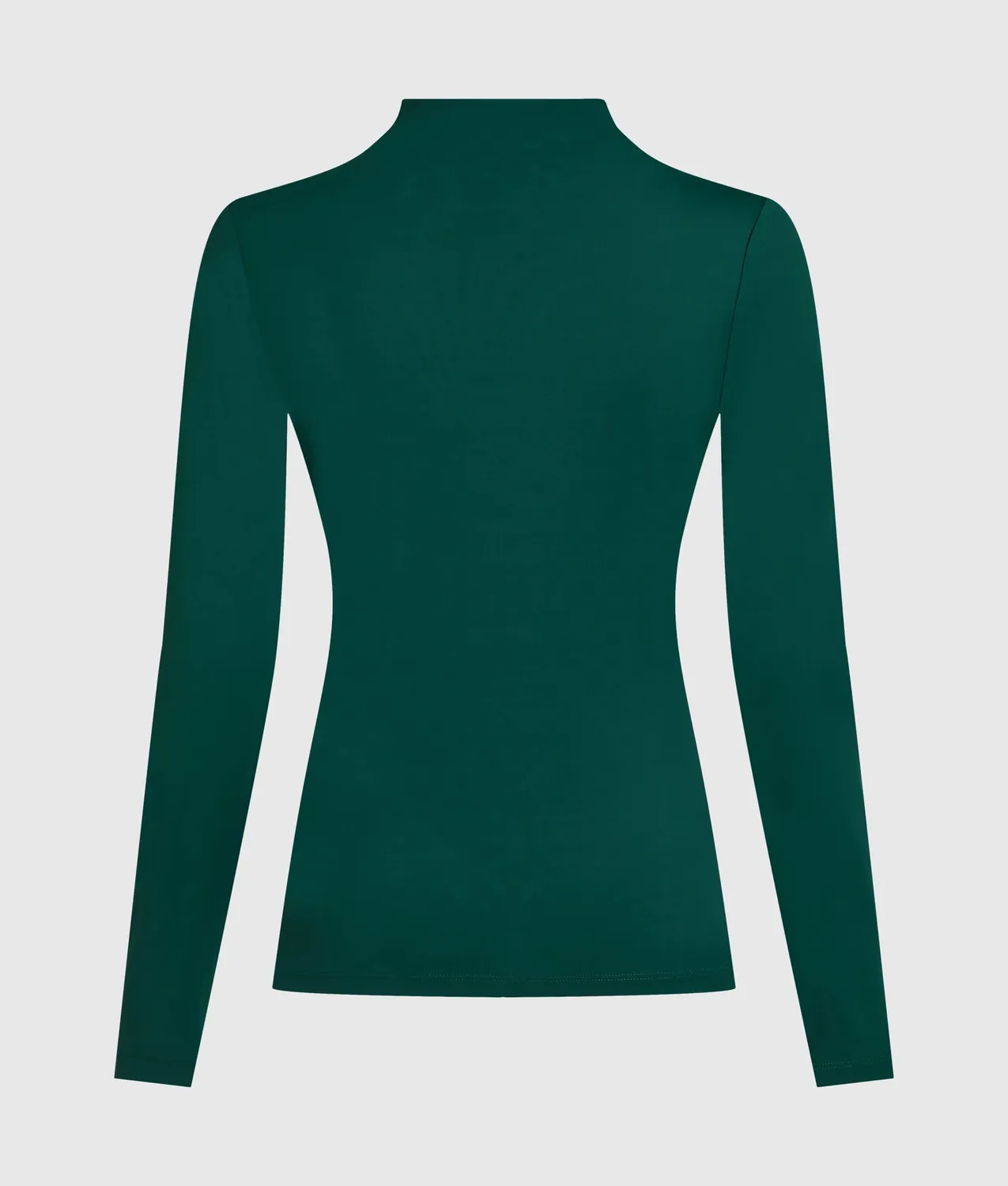 Karl Lagerfeld Mock Neck Langarmshirt Stehkragen schwarz