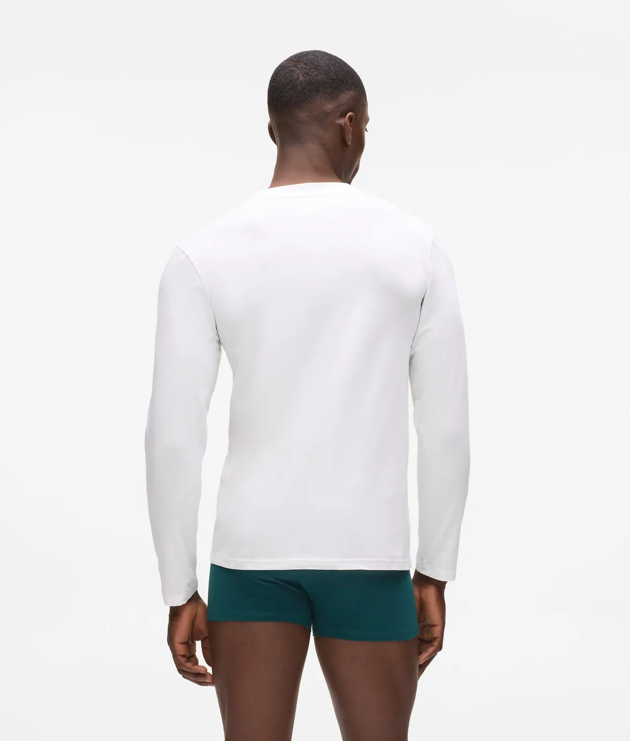 Karl Lagerfeld Lounge Langarmshirt 2er-Pack Baumwolle