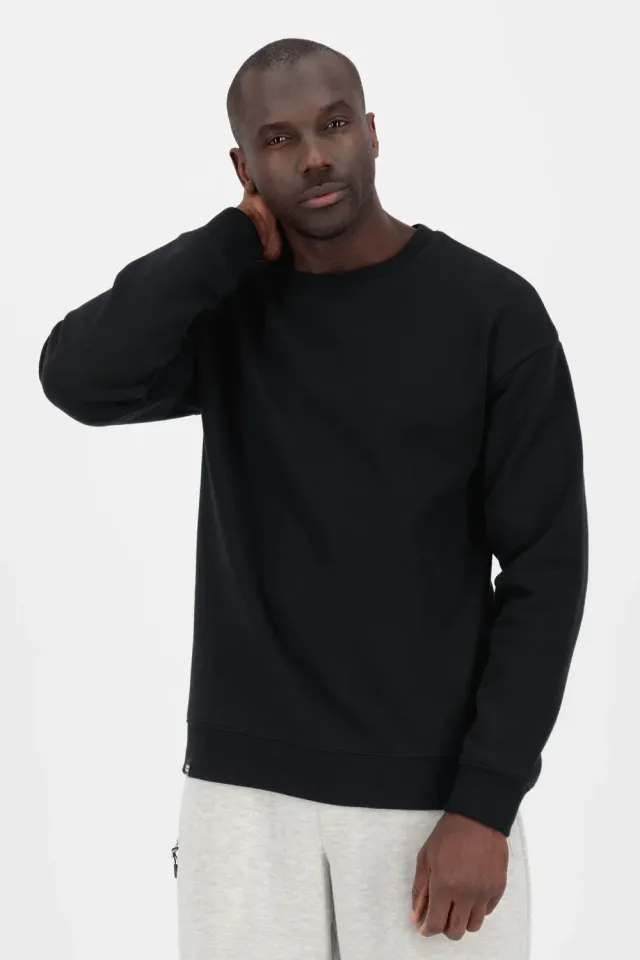 Alife & Kickin LucAK A Sweatshirt Herren schwarz Rundhals
