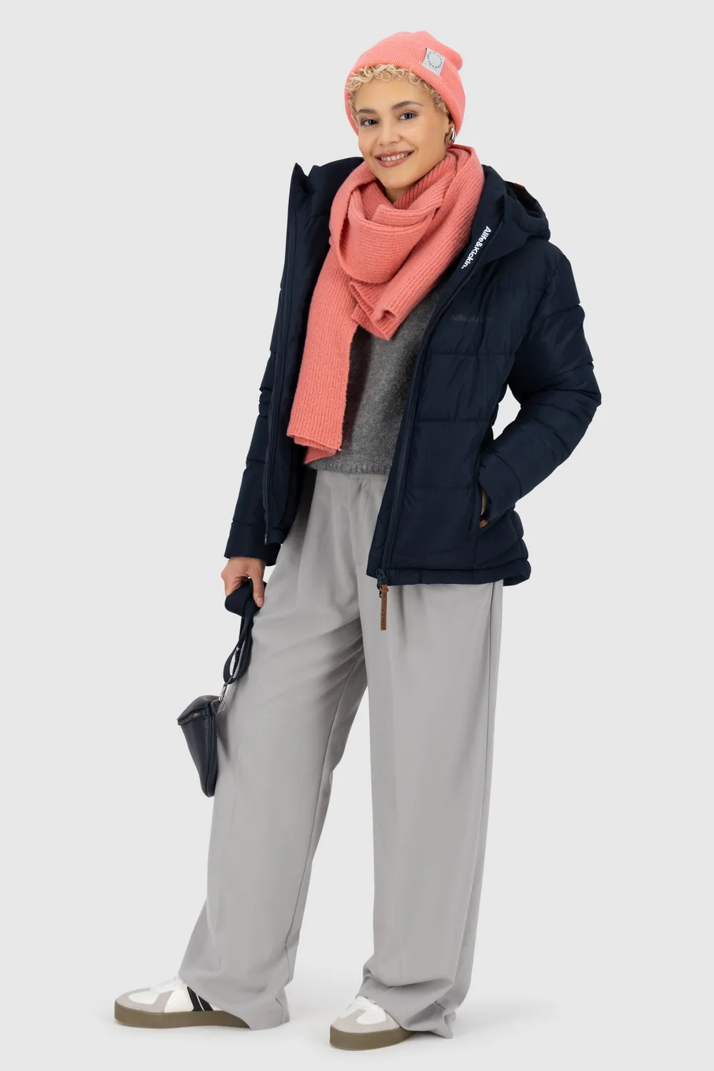 Alife & Kickin JuanaAK A Jacke Dunkelblau Damen Winter