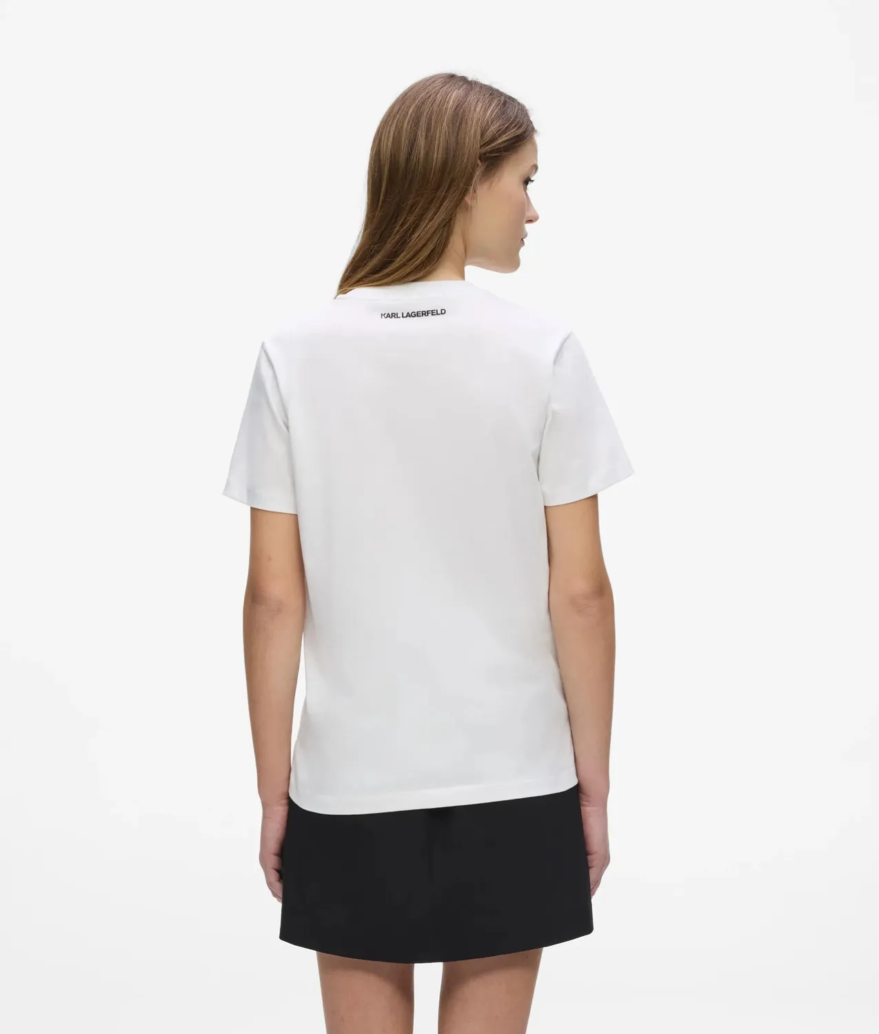 Karl Lagerfeld Ikon Choupette T-Shirt XS-XXL Bio-Baumwolle