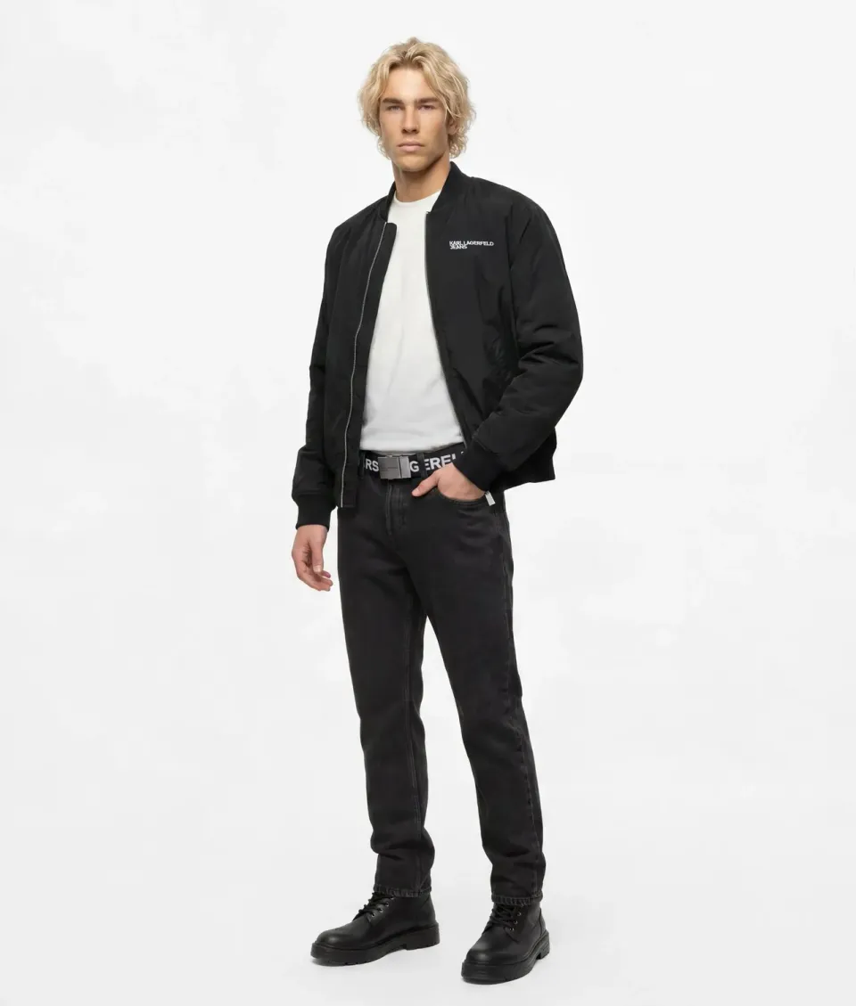 Karl Lagerfeld KL Jeans Tapered Jeans washed black Denim