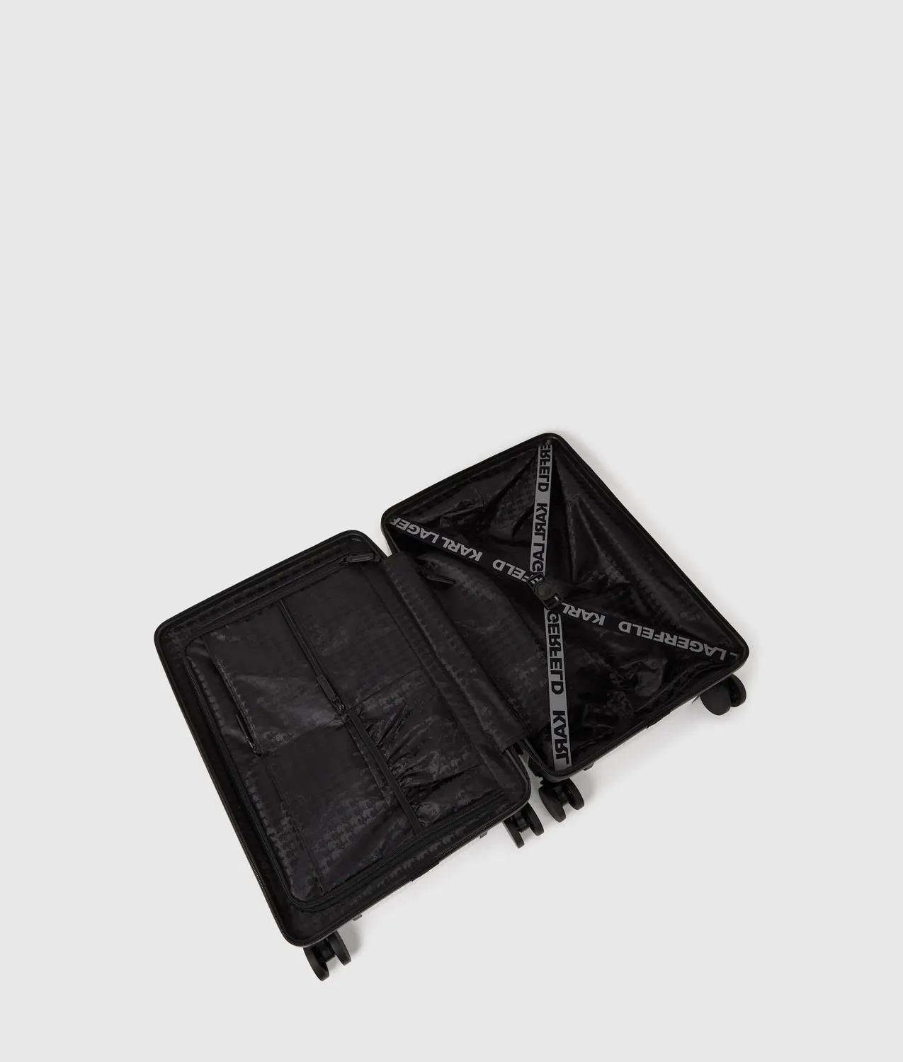 Karl Lagerfeld Ikon Choupette Trolley Koffer Hartschale
