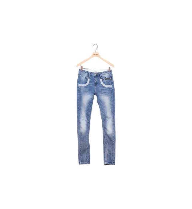 Mos Mosh ReLoved MMNaomi Glam Jeans 26 Blau Secondhand