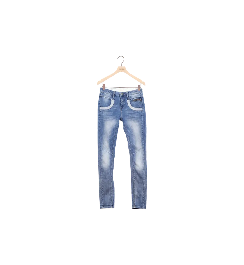 Mos Mosh ReLoved MMNaomi Glam Jeans 26 Blau Secondhand