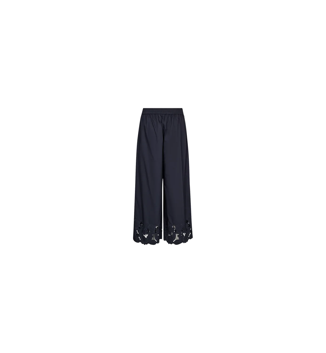 Mos Mosh MMHeime Broange Hose Salute Navy Bio-Baumwolle