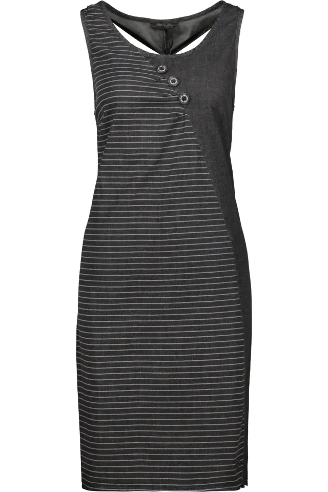 Alife & Kickin CameronAK DNM B Kleid Schwarz Denim