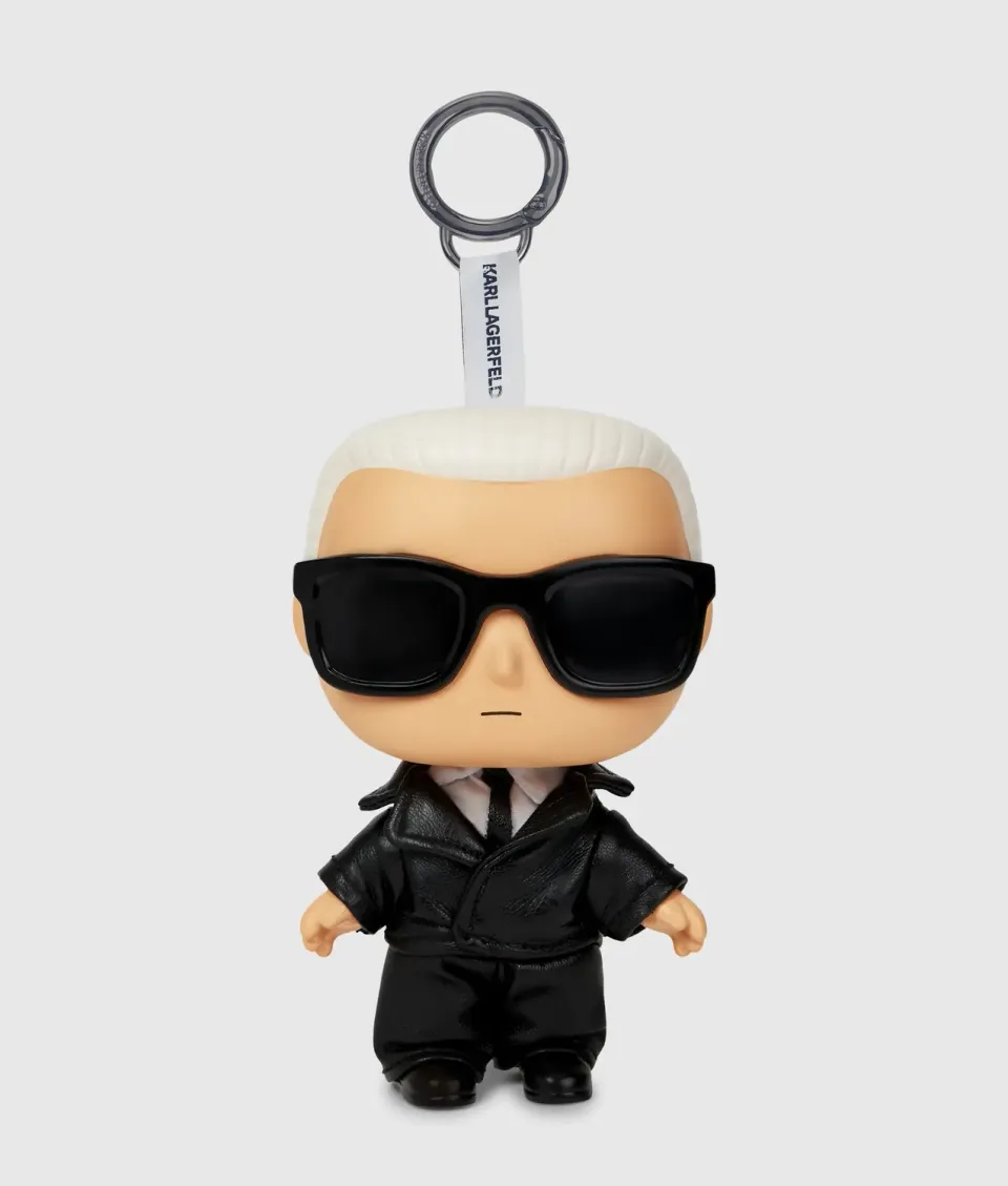 Karl Lagerfeld Ikon Charm Schlüsselanhänger One Size 3D Figur