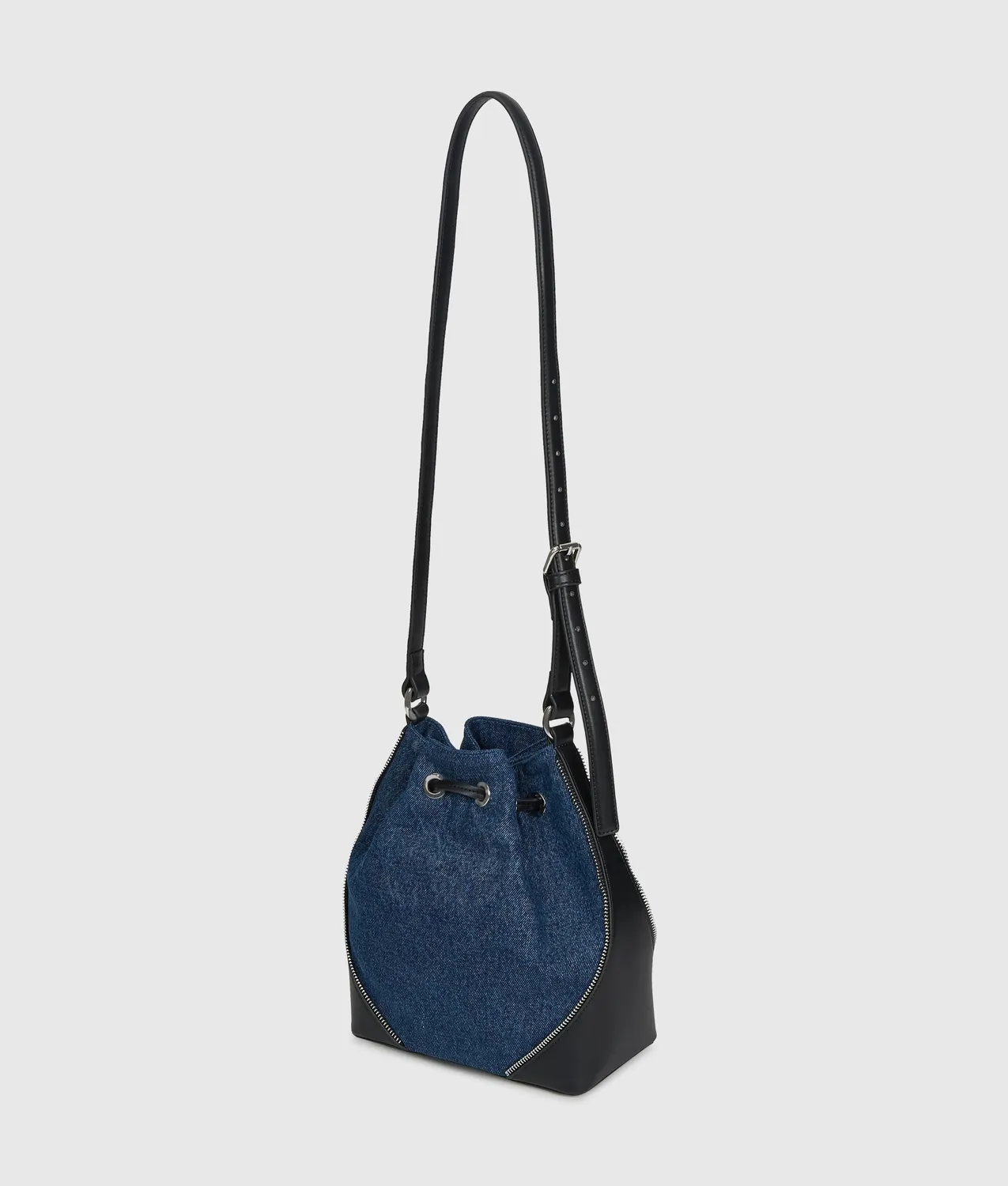 Karl Lagerfeld Jeans Rebel Beuteltasche Denim Einheitsgröße