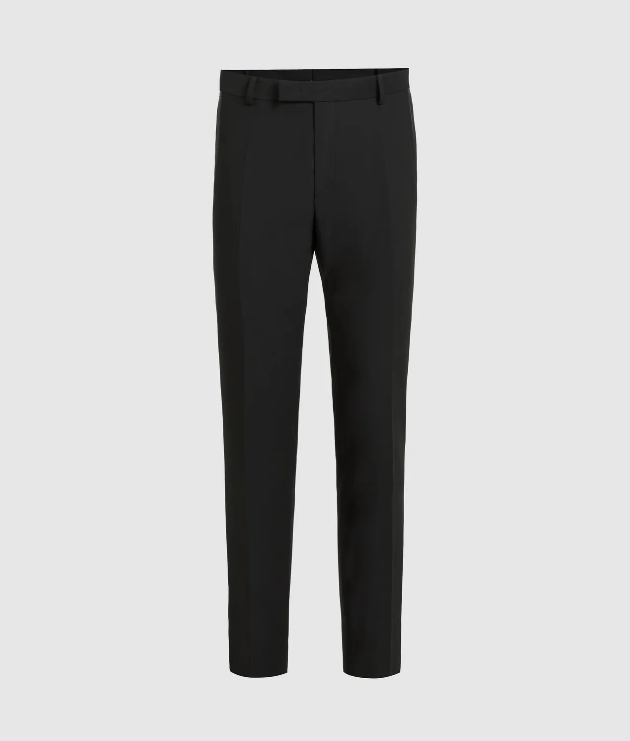 Karl Lagerfeld Faux-Leather Detail Hose Herren Rock-Chic