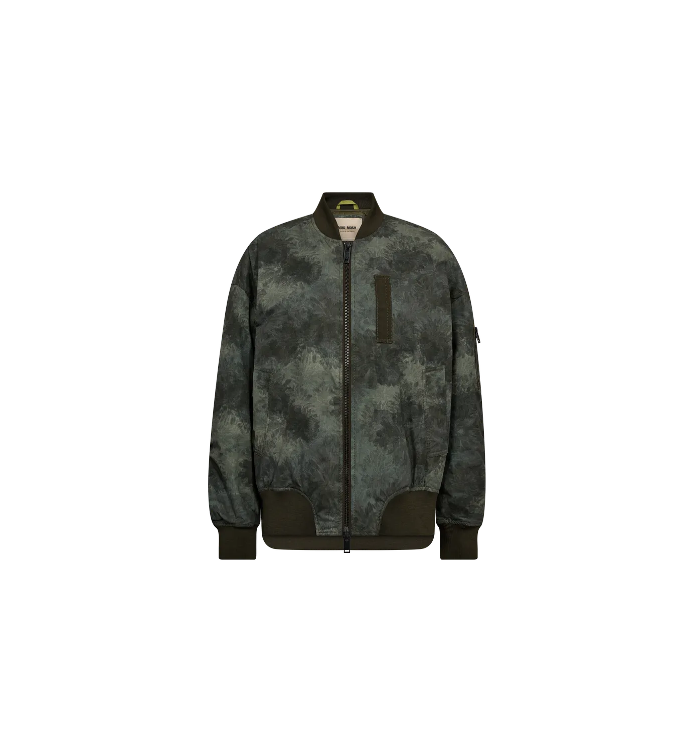 Mos Mosh MMRuby Camou-Print Bomberjacke Olive Night