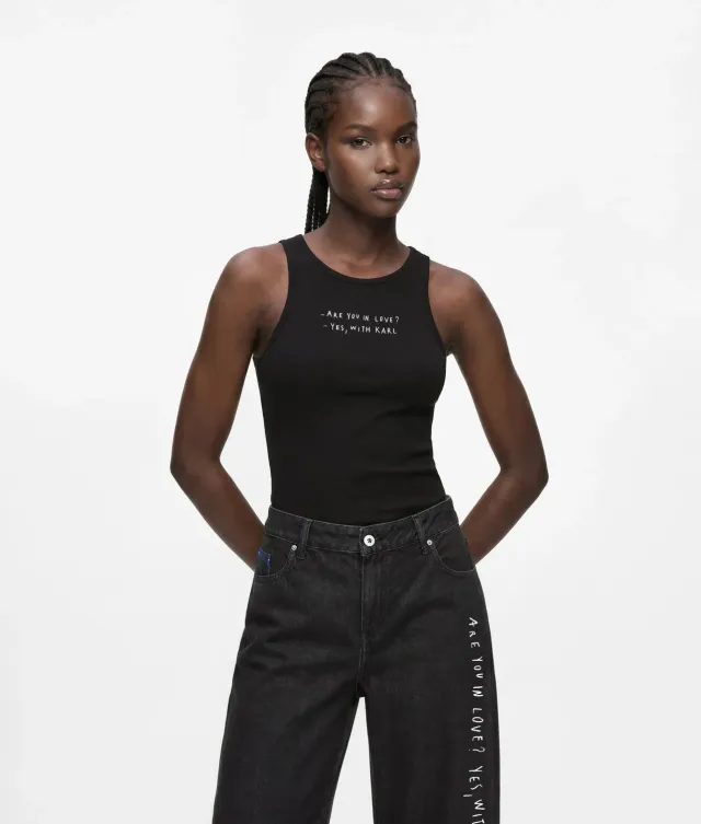Karl Lagerfeld Jeans x Terzini Tank Top Racerback