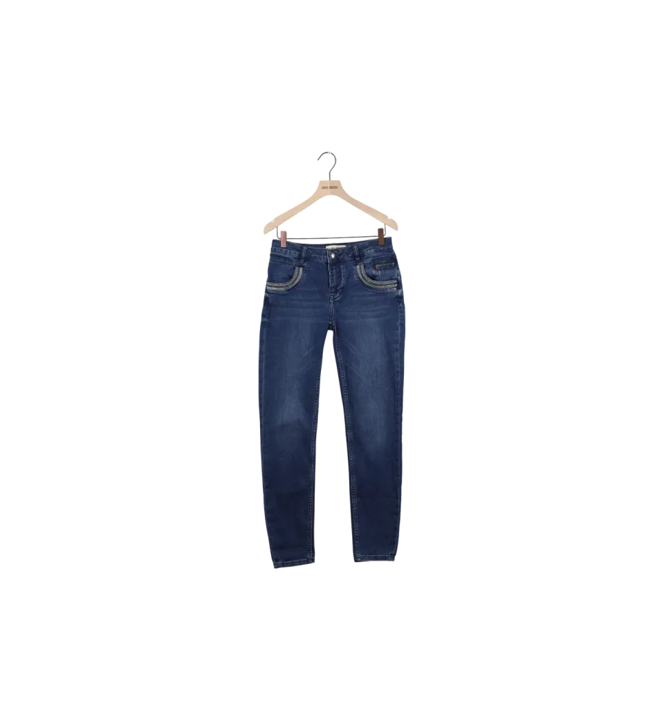 Mos Mosh Naomi Luna Jeans 27 dunkelblau