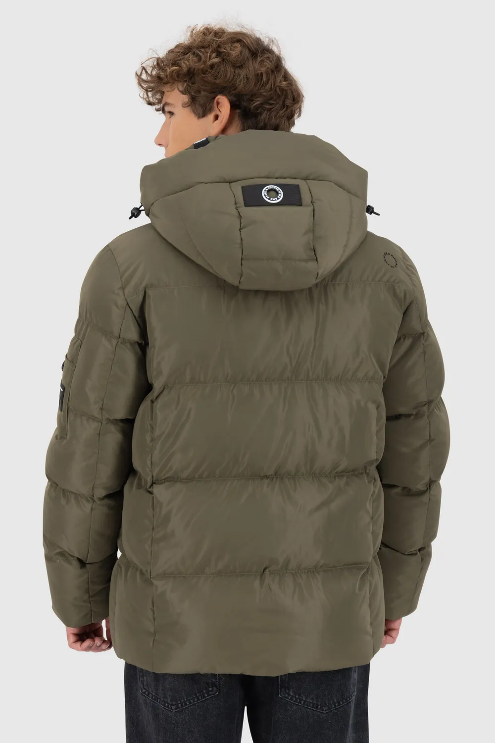 Alife & Kickin JamesAK A Pufferjacke Dunkelgrün Herren