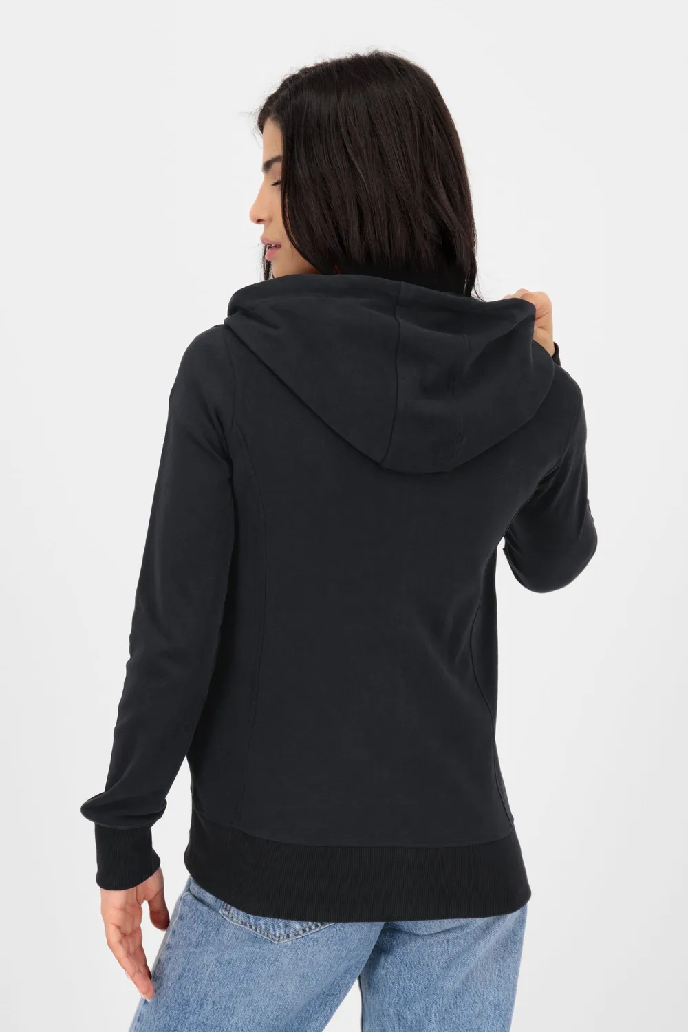 Alife & Kickin LissandraAK A Sweatjacke Schwarz Kapuze