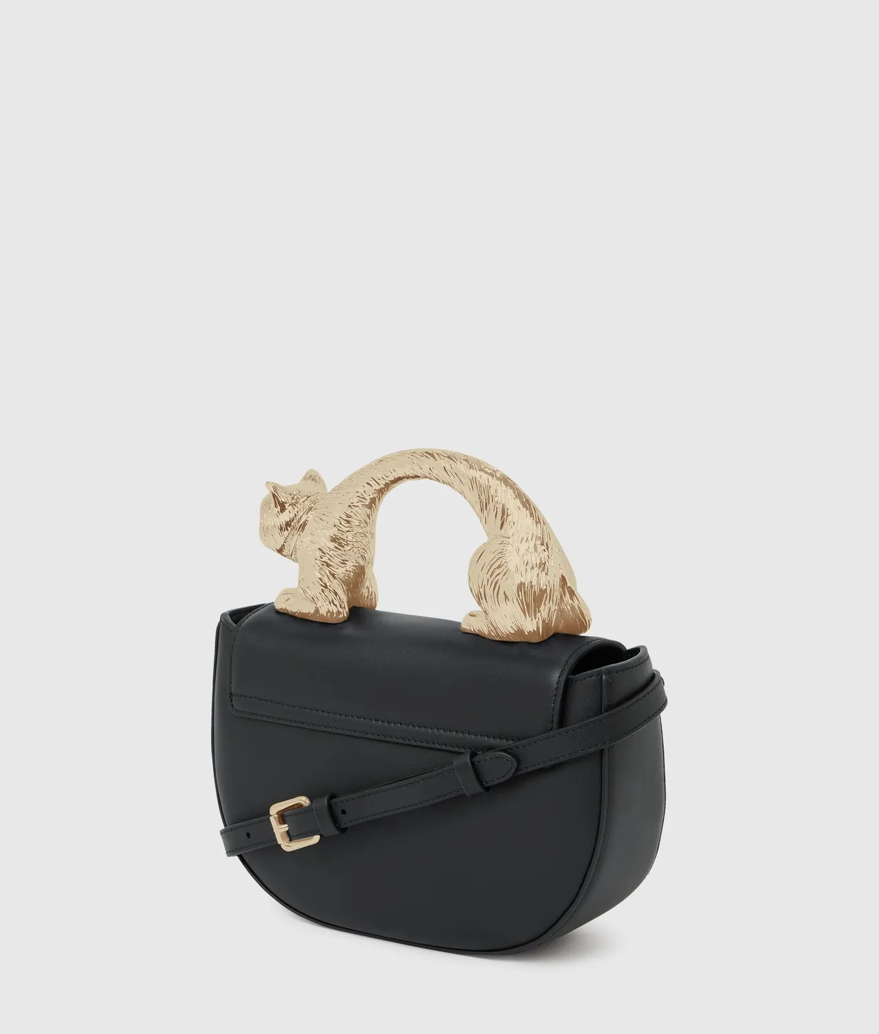 Karl Lagerfeld Ikon Choupette Henkeltasche Leder