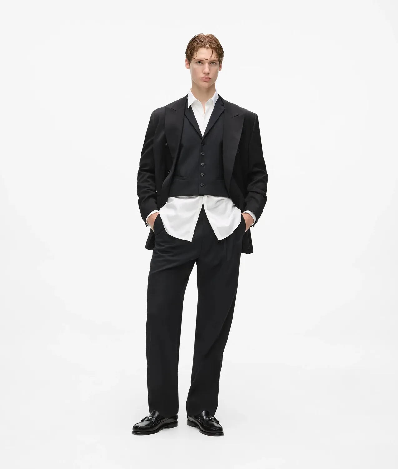 Karl Lagerfeld KL Studio Woll Weste Anzug