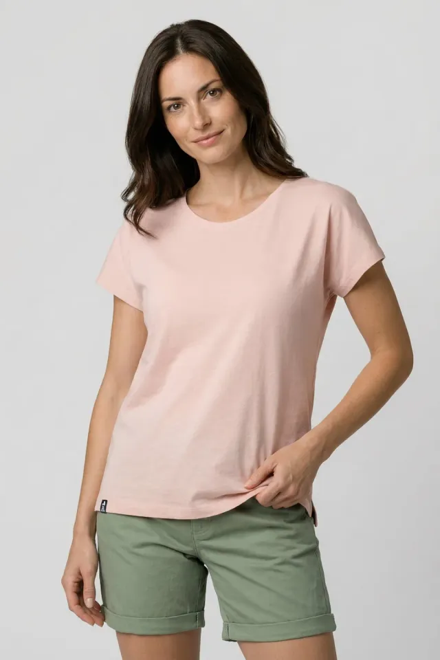 Alife & Kickin SofiaAK A Shirt Rosa Bio-Baumwolle