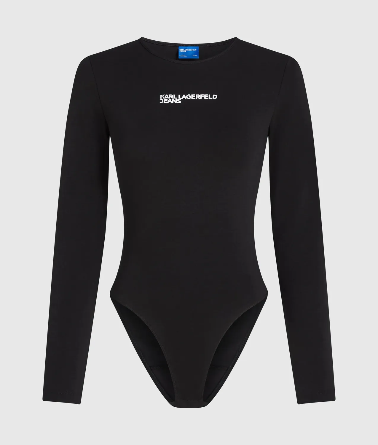 Karl Lagerfeld Langarm Body Damen gerader Schnitt