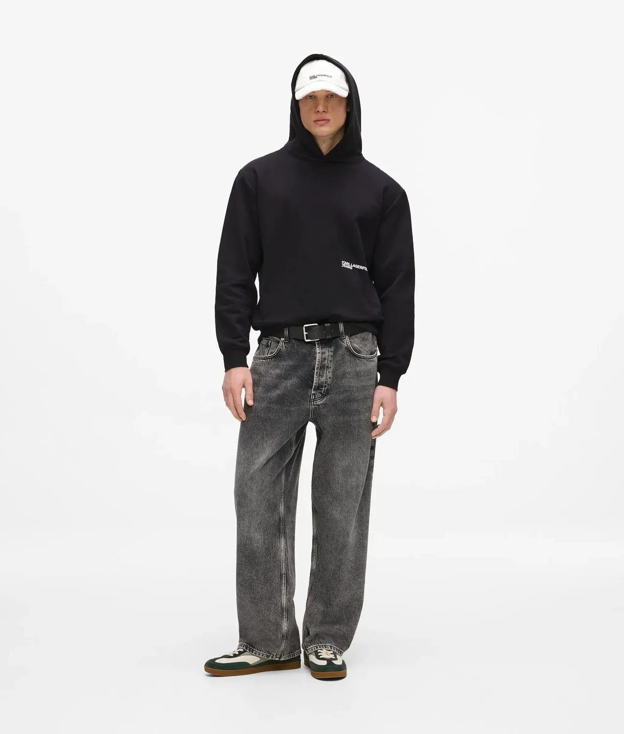 Karl Lagerfeld Karl Quote Regular Hoodie Bio-Baumwolle