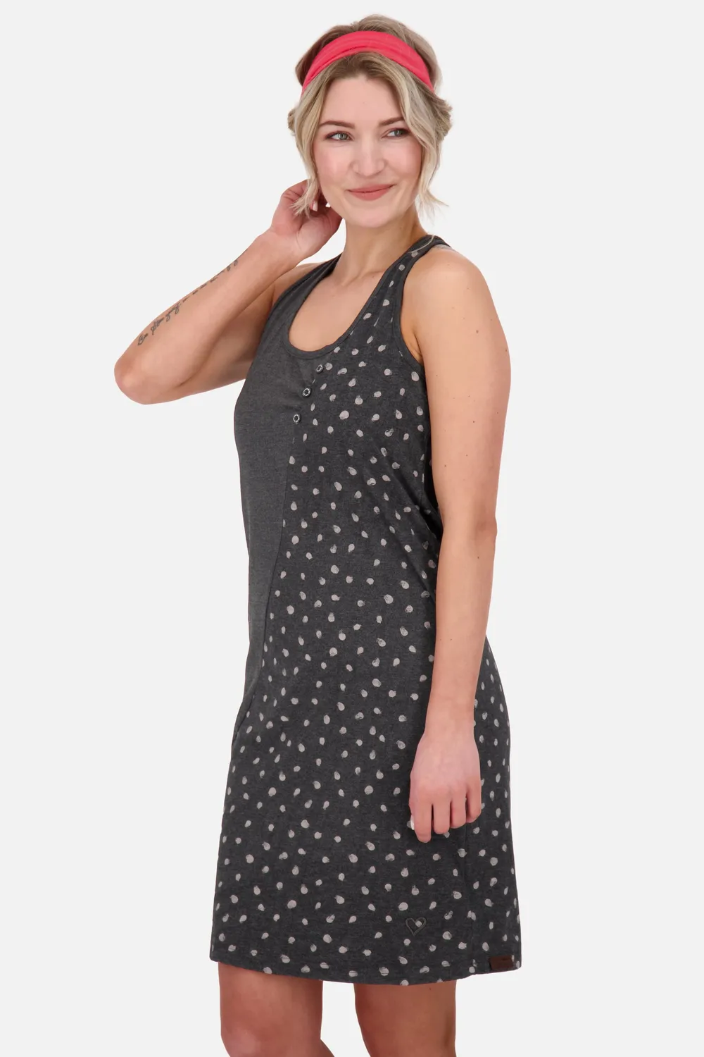 Alife & Kickin CameronAK B Dress Kleid Schwarz Ärmellos