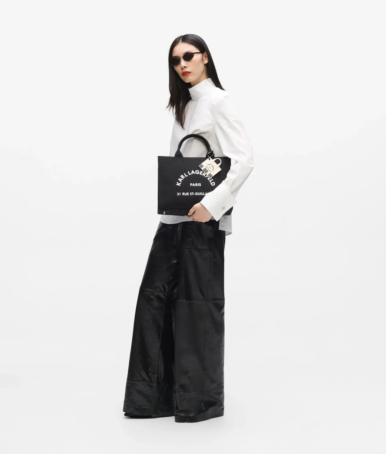 Karl Lagerfeld Rue St-Guillaume Medium Tote Tasche Eckig