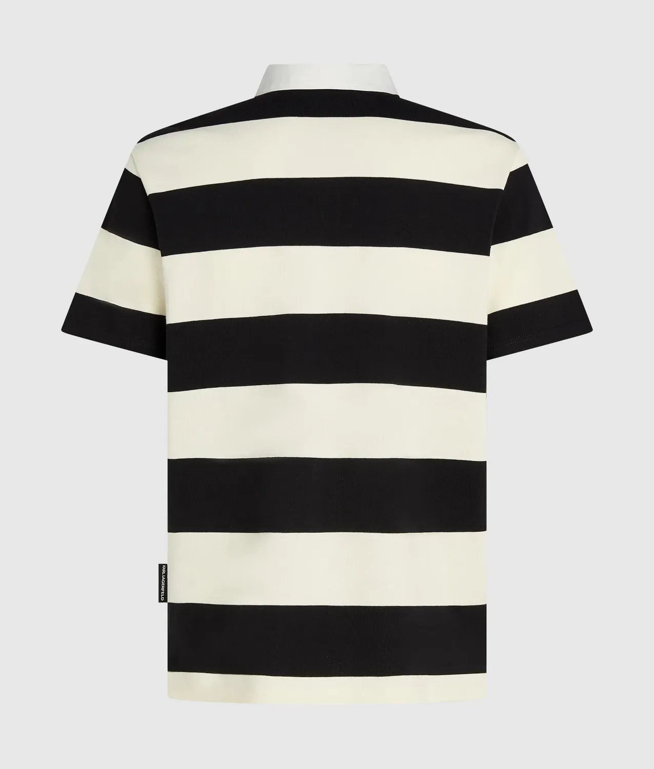 Karl Lagerfeld Ikon Bold Stripe Polo gestreift