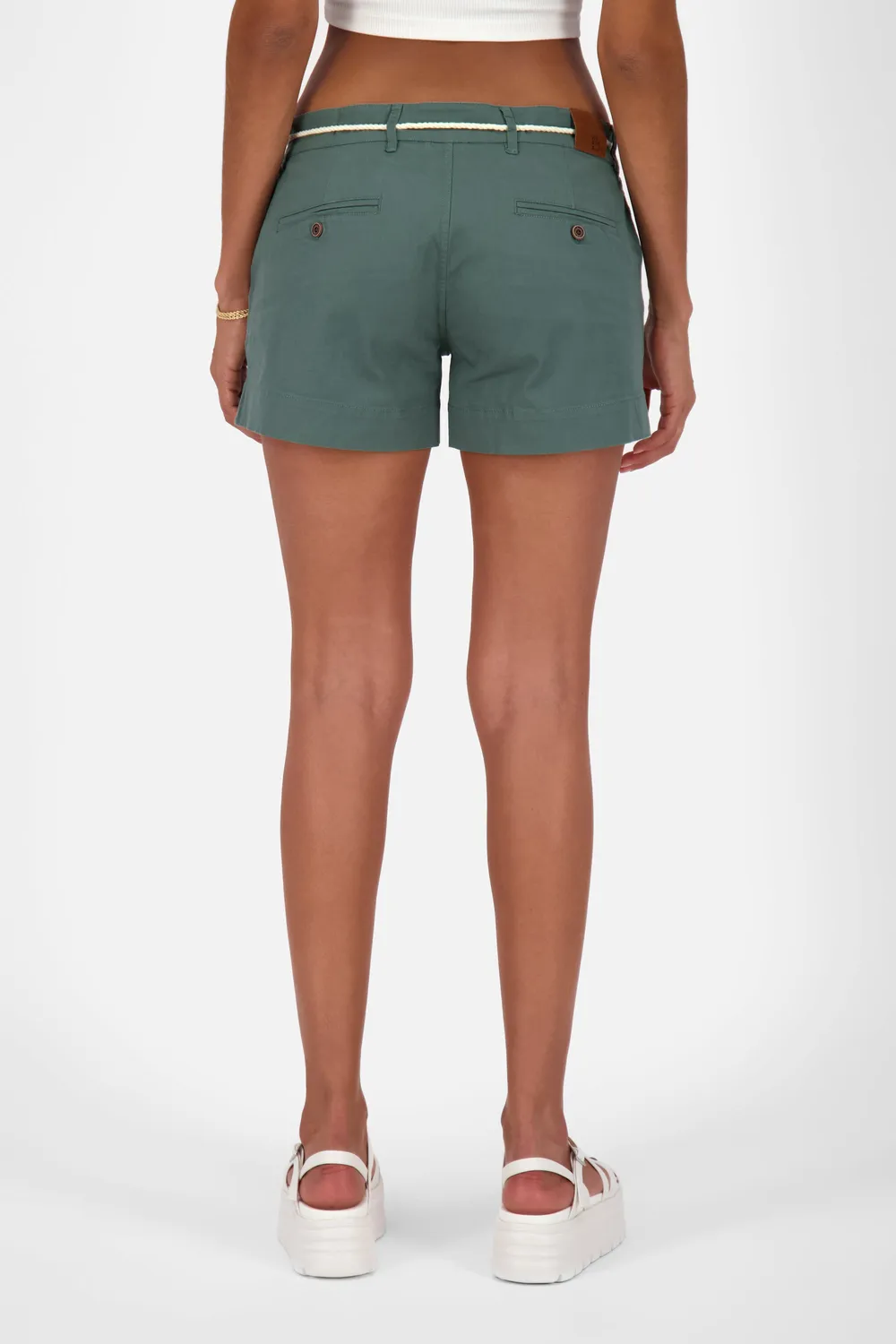 Alife & Kickin JuleAK A Shorts Dunkelgrün Damen Baumwolle