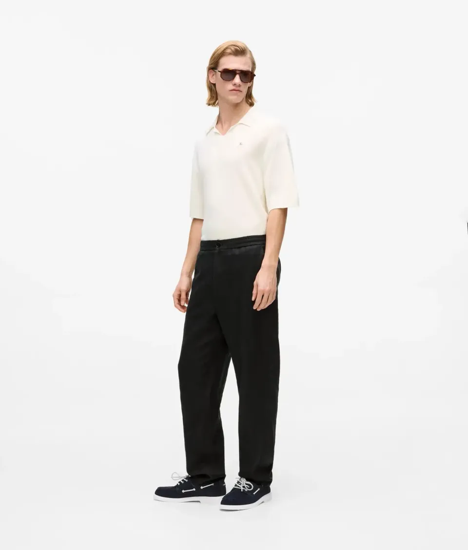 Karl Lagerfeld Lightweight Leinen Hose Linen XS