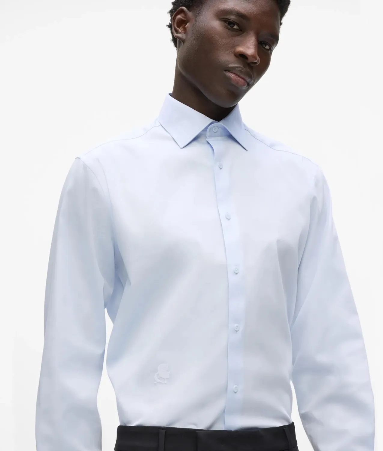 Karl Lagerfeld Classic Tailored Hemd Slim-Fit Baumwolle