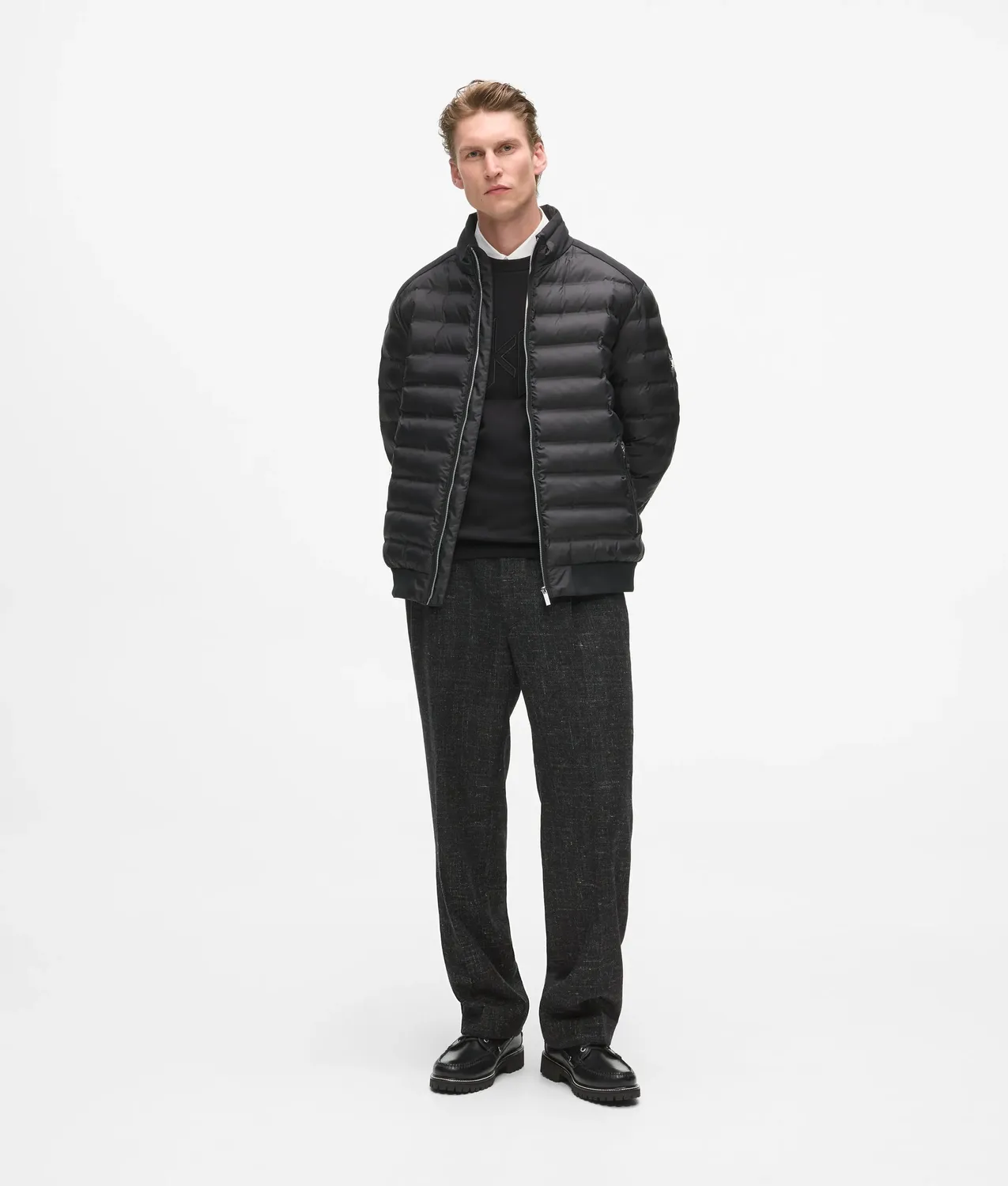 Karl Lagerfeld Lightweight Steppjacke Herren 36-48 Wasserabweisend