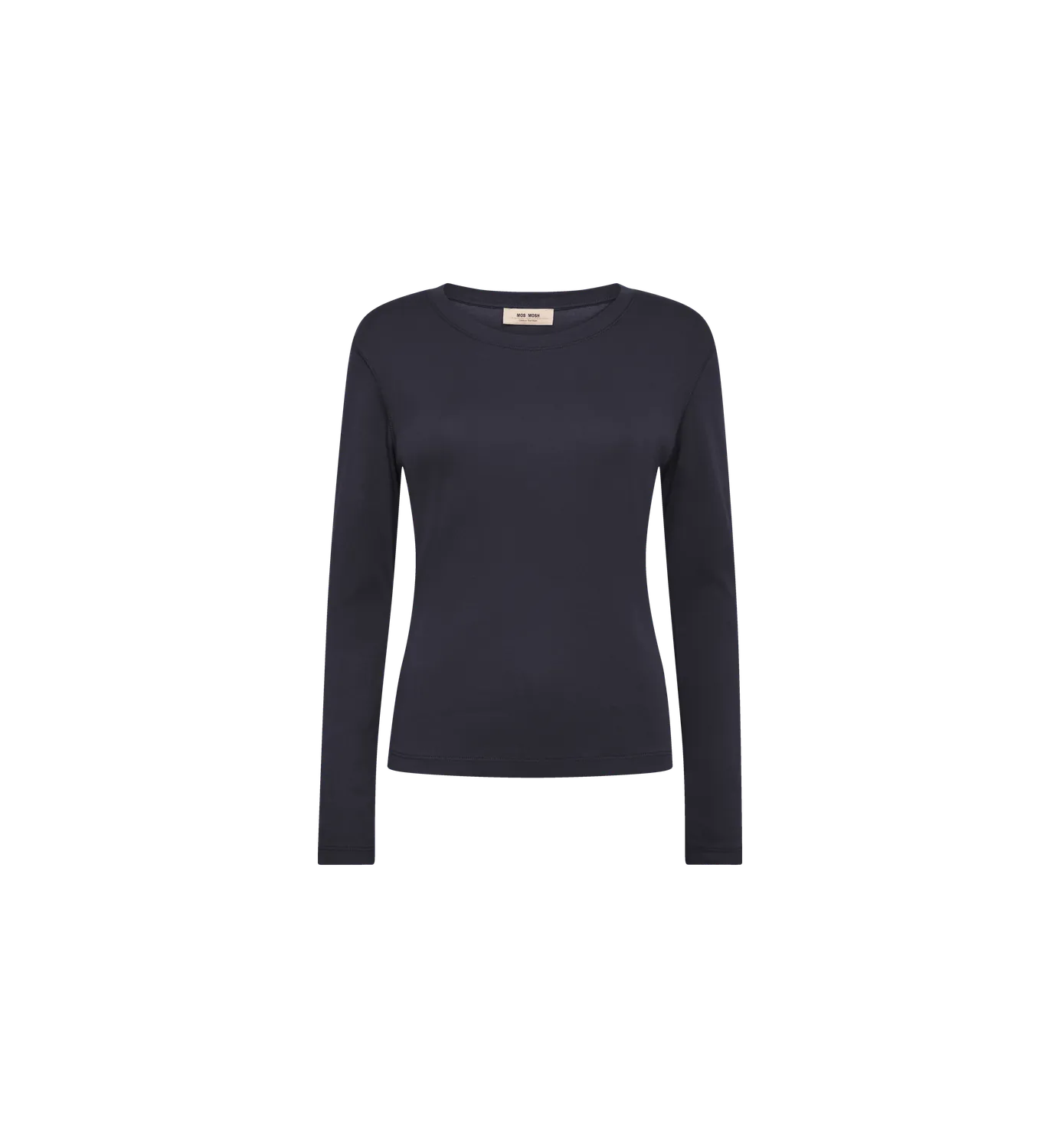 Mos Mosh MMMali Langarmshirt Salute Navy XS-XL Modal