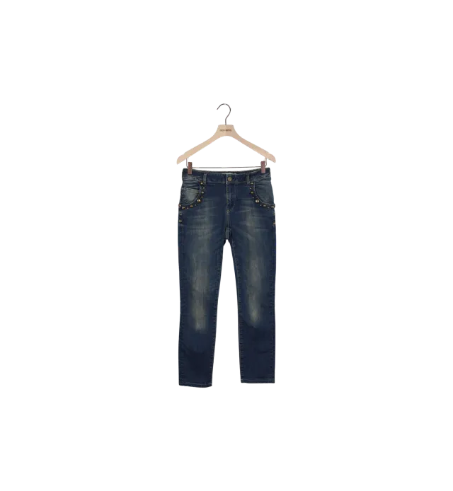 Mos Mosh MMJaime Big Troks Jeans Blau Denim 26