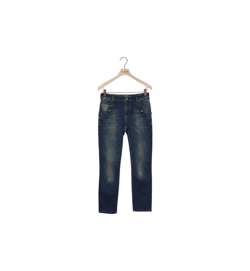 Mos Mosh MMJaime Big Troks Jeans Blau Denim 26
