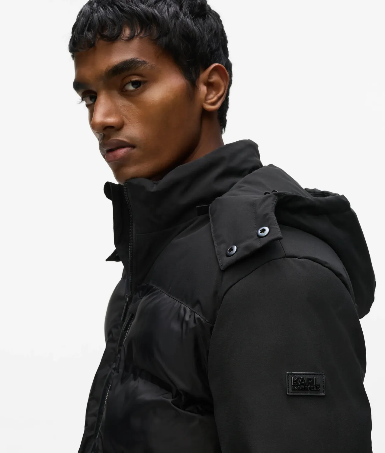 Karl Lagerfeld Puffer Jacke Wasserabweisend Herren