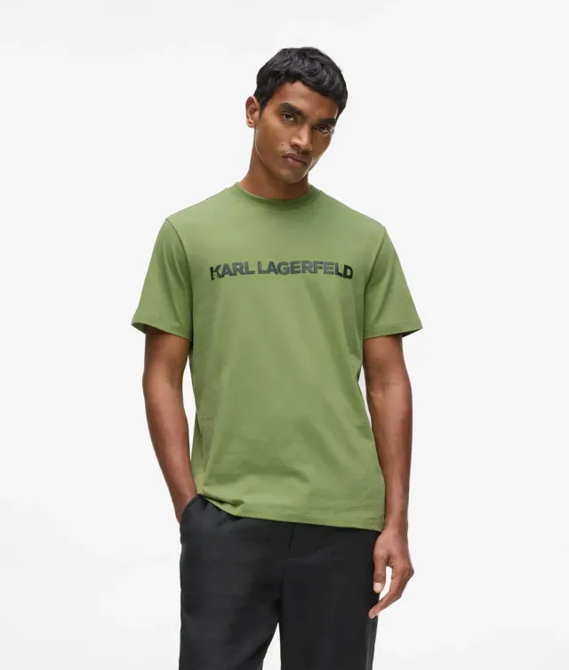 Karl Lagerfeld Logo T-Shirt Unisex Regular Rundhals