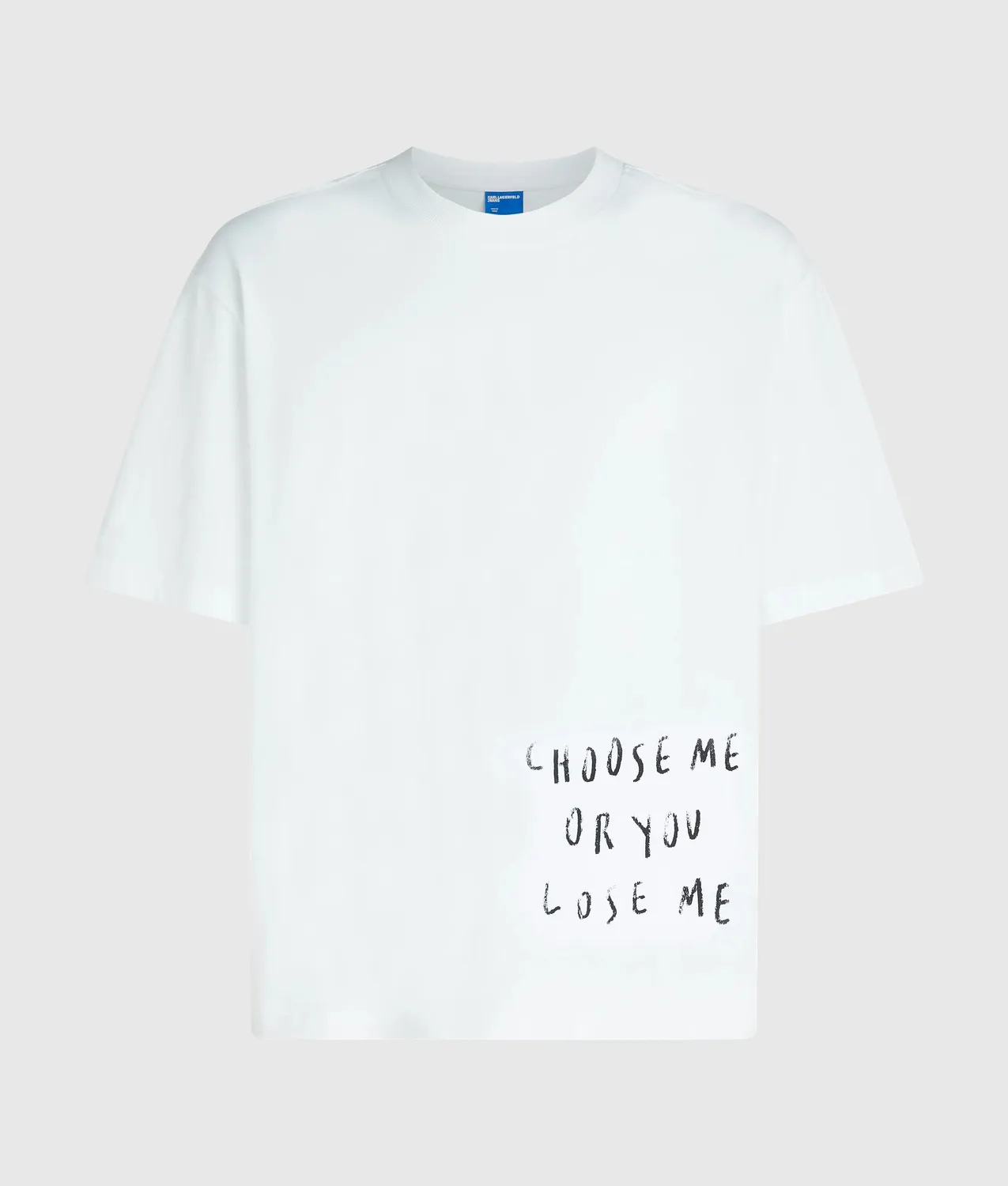 Karl Lagerfeld KL Jeans Terzini Boxy T-Shirt Baumwolle