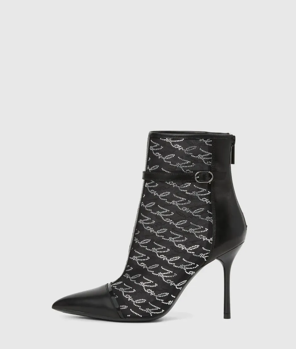 Karl Lagerfeld Signia Sparkle Stiefeletten 38 Strass