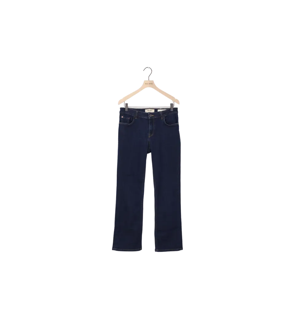 Mos Mosh MMAshley Deluxe Jeans Flare Dark Blue 30/28 High-Waist